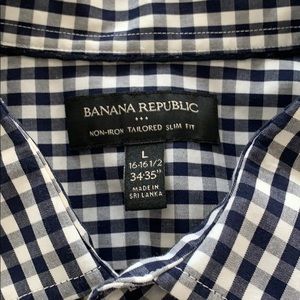 Banana Republic, Large, Long Sleeve slim fit